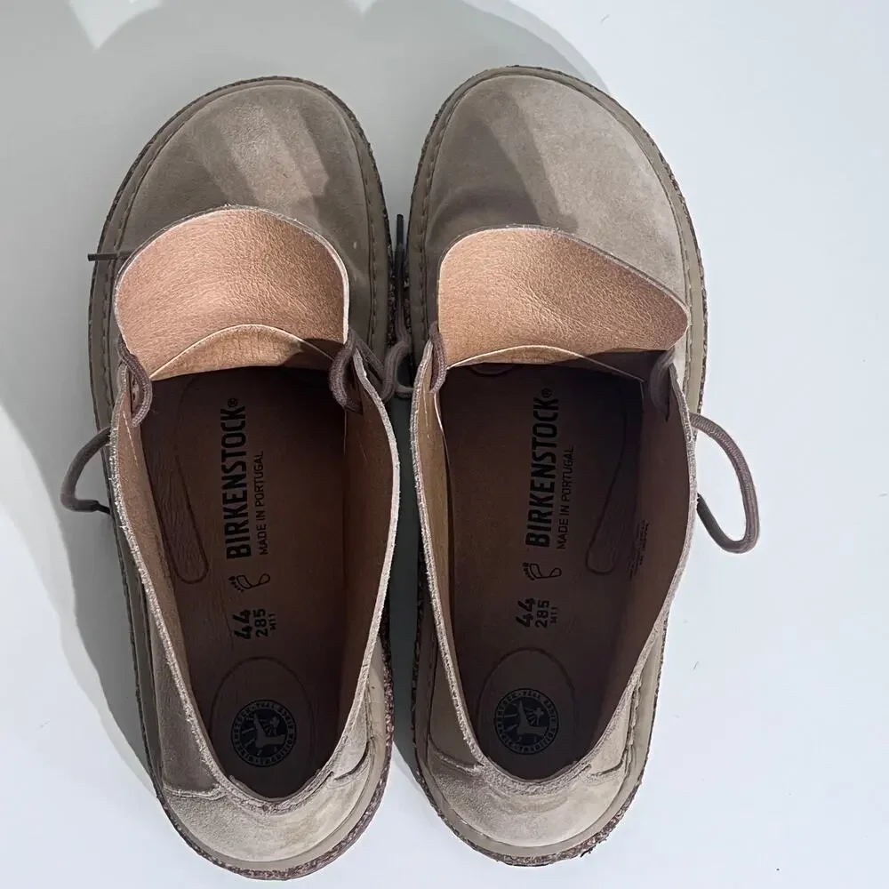 Birkenstock Milton Taupe Suede Chukka Desert Boots Men's 11